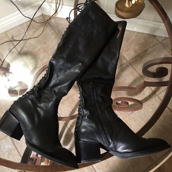 🎃 OO SEXY Tall Back Laced - Up - these are Keepers! - Picture 2 of 8